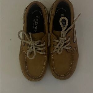 Sperry Kids Brown Moccasins